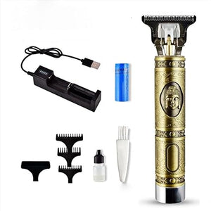 Máquina para Cortar el Cabello, barba, perfiladora con Modelo Buda, DALING profesionaL electric hair clipper Buda. Maquinilla de Afeitar Buda Gold (1) con Carga USB¡