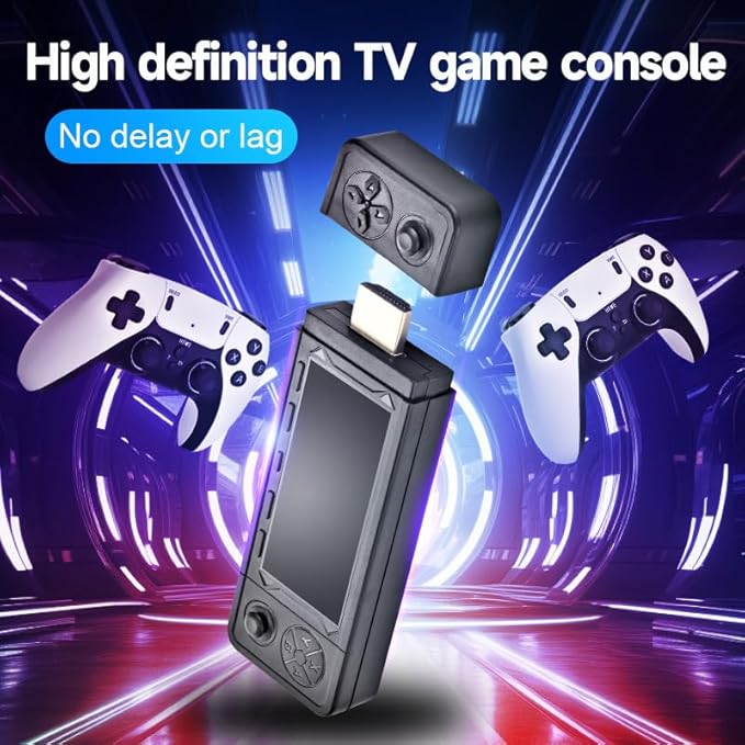 🎮 Consola Retro X9 Pro – Con mas de 37.000 Juegos | 2 Mandos Inalámbricos | HDMI | 45 Emuladores