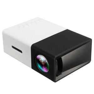 Mini proyector LED andowl® video proyector, cine en casa, portatil, USB/HDMI/SD/AV disfruta de tus series, dibujos y juegos