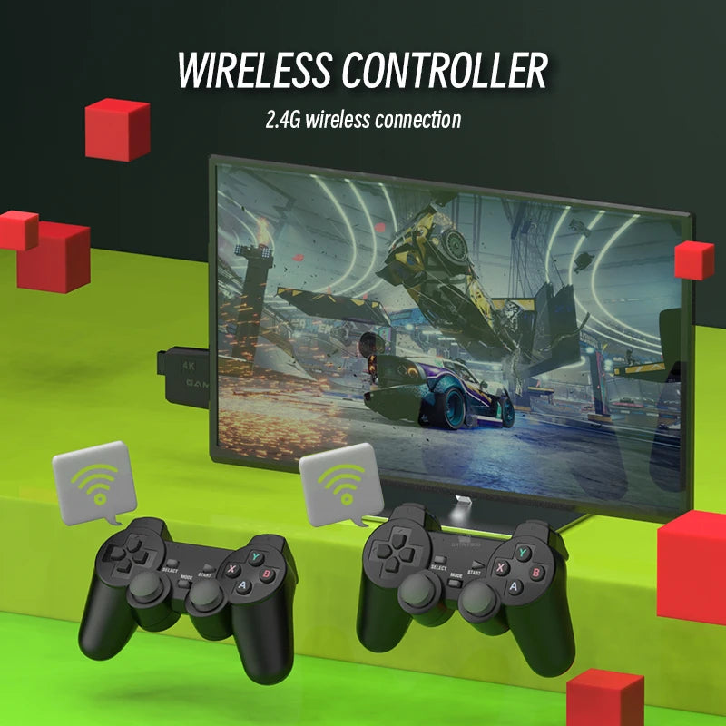 Consola Retro Arcade, Consola de Videojuegos Wireless Plus Game